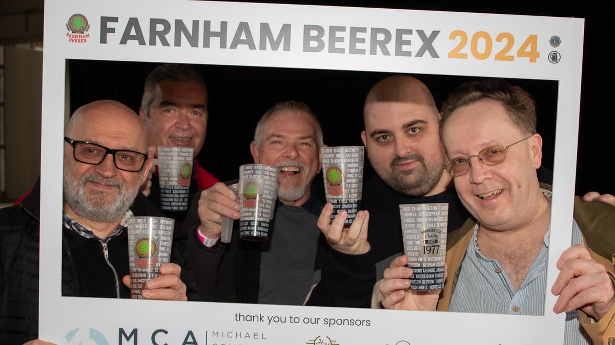 Dry January? Not for the Farnham Lions with Beerex on the horizon…